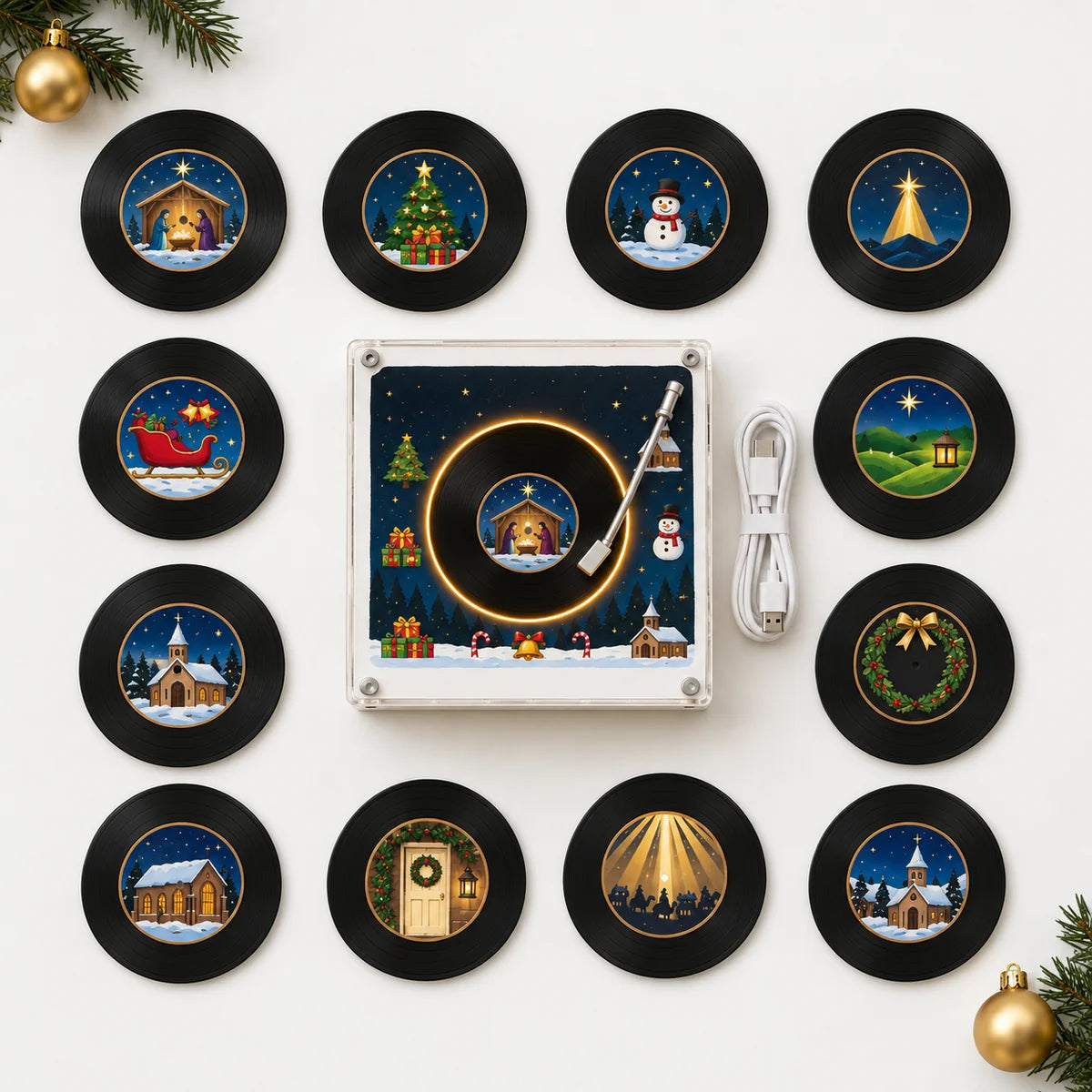 Magnetic Christmas  Music Player